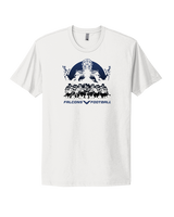 Lackawanna College Falcons PA Football Unleashed - Mens Select Cotton T-Shirt