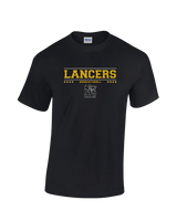 Lafayette HS Boys Basketball Border - Cotton T-Shirt