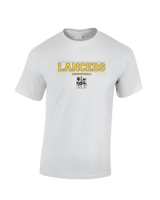 Lafayette HS Boys Basketball Border - Cotton T-Shirt