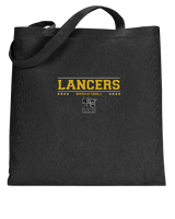Lafayette HS Boys Basketball Border - Tote Bag