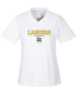 Lafayette HS Boys Basketball Border - Womens Performance Shirt