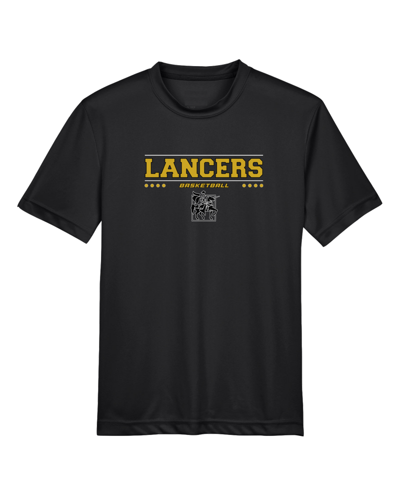 Lafayette HS Boys Basketball Border - Youth Performance T-Shirt