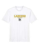 Lafayette HS Boys Basketball Border - Youth Performance T-Shirt