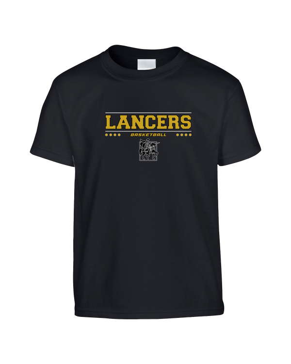 Lafayette HS Boys Basketball Border - Youth T-Shirt