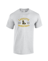 Lafayette HS Boys Basketball Curve - Cotton T-Shirt