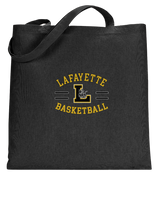 Lafayette HS Boys Basketball Curve - Tote Bag