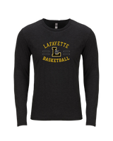Lafayette HS Boys Basketball Curve - Tri Blend Long Sleeve