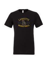 Lafayette HS Boys Basketball Curve - Mens Tri Blend Shirt