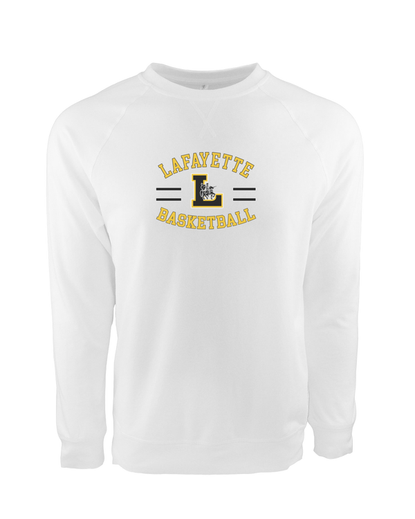 Lafayette HS Boys Basketball Curve - Crewneck Sweatshirt