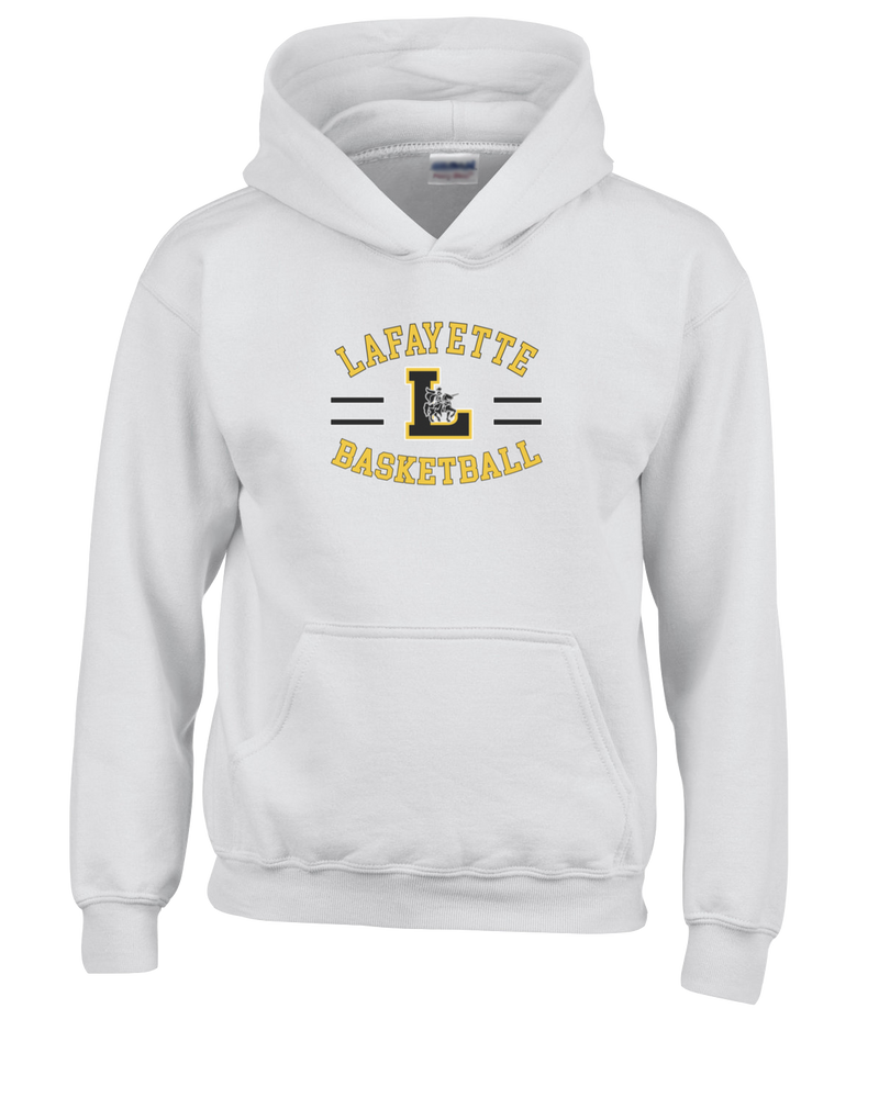 Lafayette HS Boys Basketball Curve - Cotton Hoodie