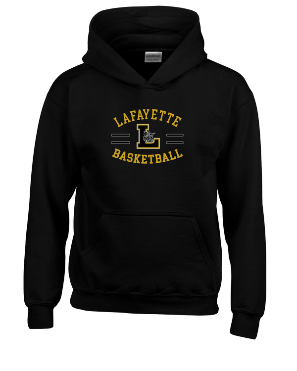 Lafayette HS Boys Basketball Curve - Youth Hoodie