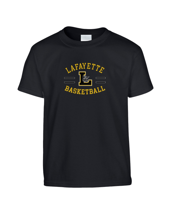 Lafayette HS Boys Basketball Curve - Youth T-Shirt