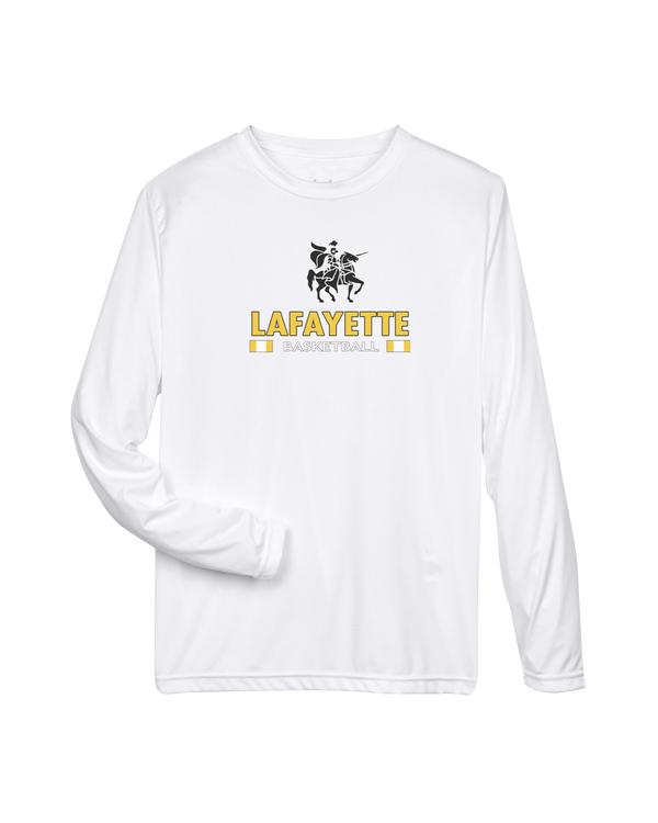 Lafayette HS Boys Basketball Stacked - Performance Long Sleeve