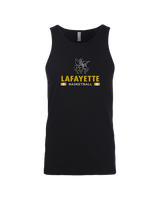 Lafayette HS Boys Basketball Stacked - Mens Tank Top