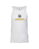 Lafayette HS Boys Basketball Stacked - Mens Tank Top