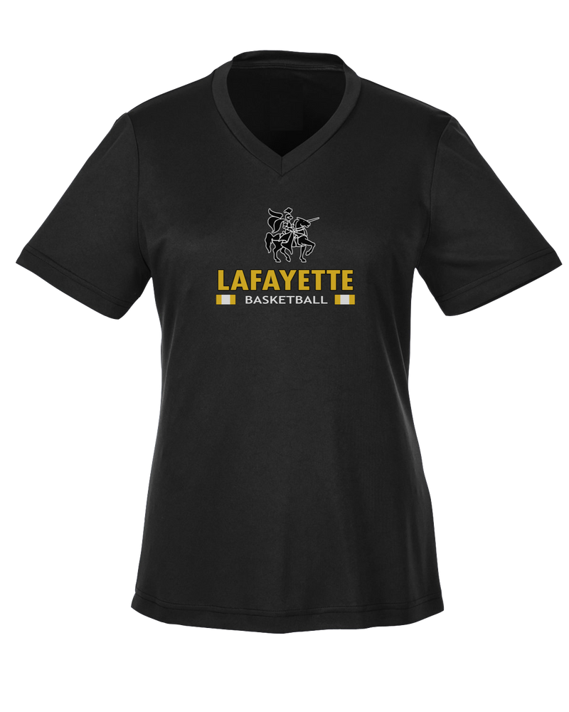 Lafayette HS Boys Basketball Stacked - Womens Performance Shirt