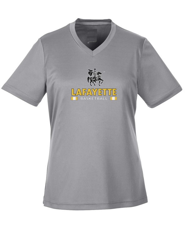 Lafayette HS Boys Basketball Stacked - Womens Performance Shirt