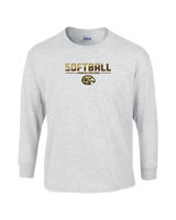 Laguna Hills HS Softball Cut - Mens Cotton Long Sleeve