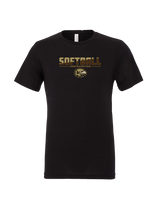Laguna Hills HS Softball Cut - Mens Tri Blend Shirt