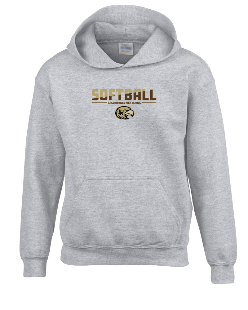 Laguna Hills HS Softball Cut - Cotton Hoodie