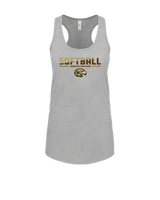 Laguna Hills HS Softball Cut - Womens Tank Top