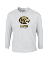 Laguna Hills HS Softball Shadow - Mens Cotton Long Sleeve