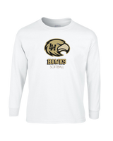 Laguna Hills HS Softball Shadow - Mens Cotton Long Sleeve
