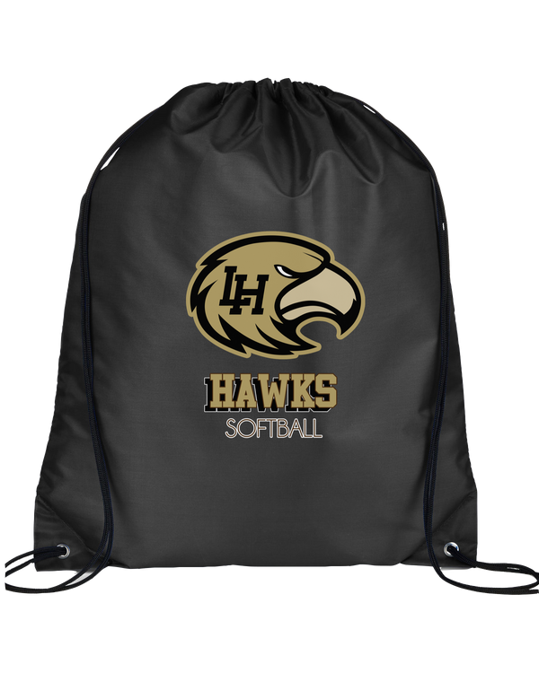 Laguna Hills HS Softball Shadow - Drawstring Bag