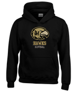 Laguna Hills HS Softball Shadow - Cotton Hoodie