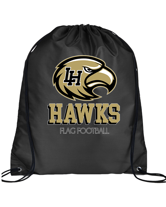 Laguna Hills HS Flag Football Shadow - Drawstring Bag