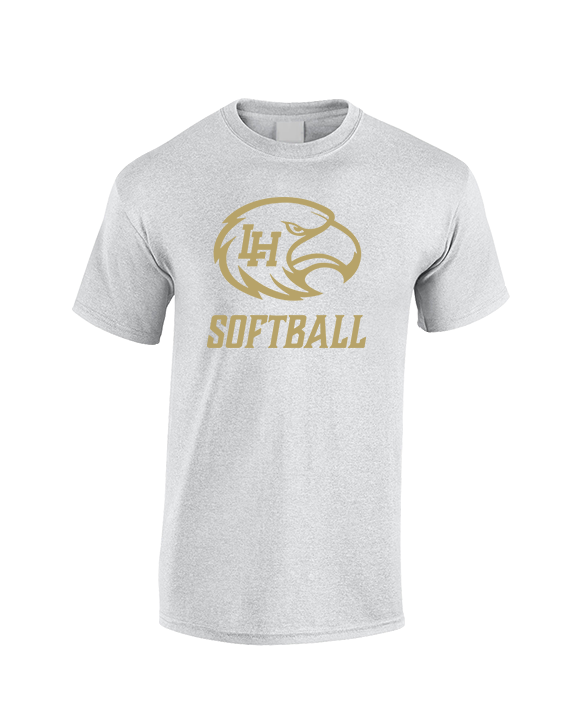 Laguna Hills HS Softball Logo Darks - Cotton T-Shirt