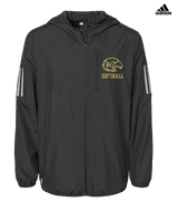 Laguna Hills HS Softball Logo Darks - Mens Adidas Full Zip Jacket