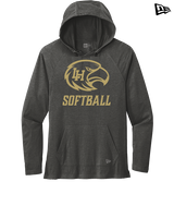 Laguna Hills HS Softball Logo Darks - New Era Tri-Blend Hoodie