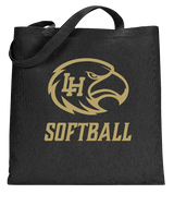 Laguna Hills HS Softball Logo Darks - Tote