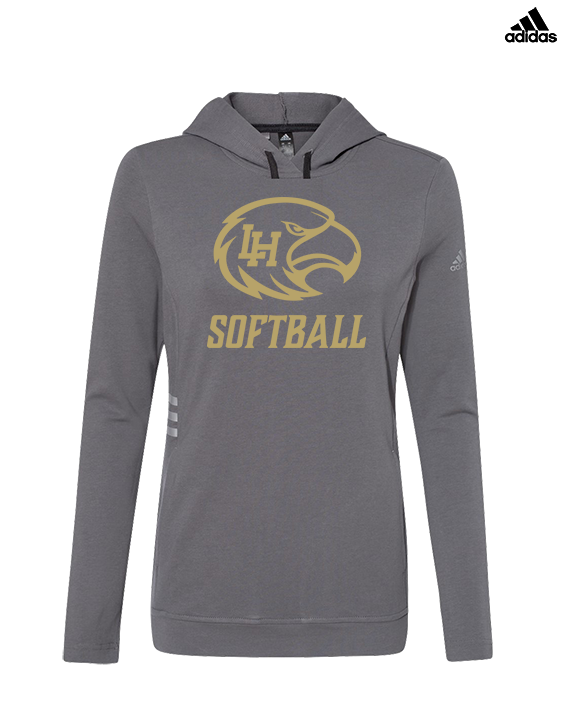 Laguna Hills HS Softball Logo Darks - Womens Adidas Hoodie