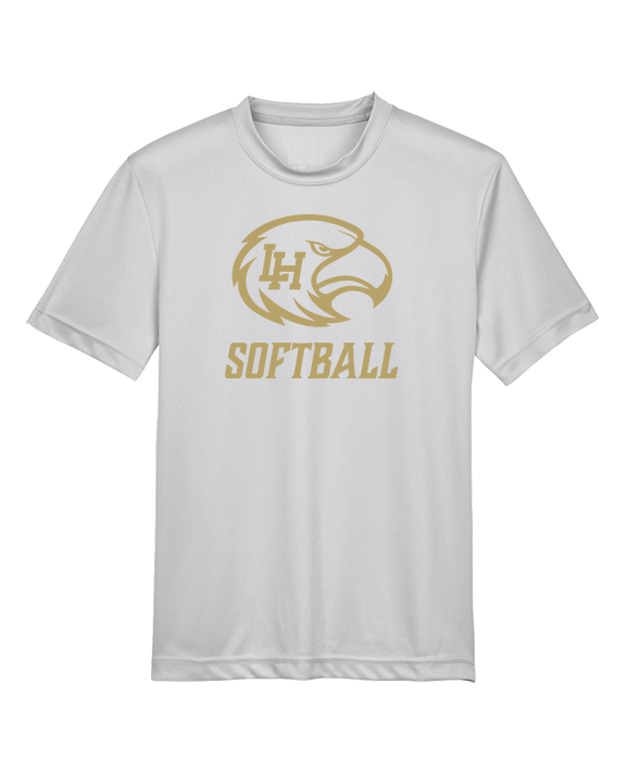 Laguna Hills HS Softball Logo Darks - Youth Performance Shirt