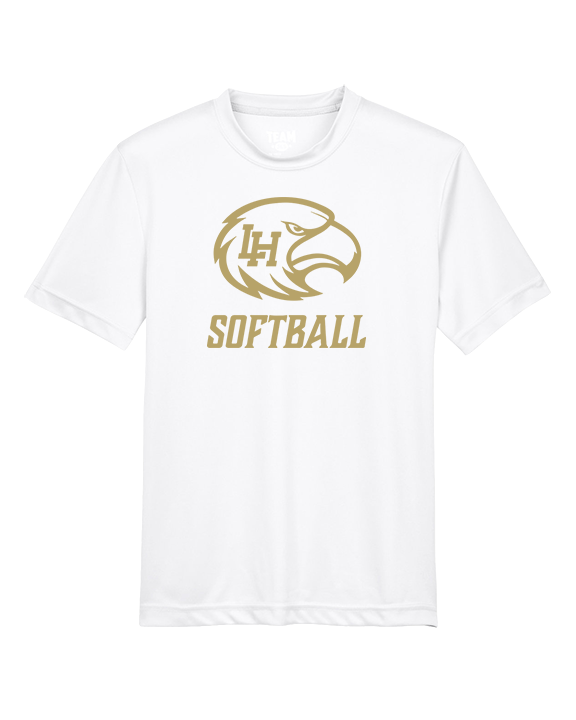 Laguna Hills HS Softball Logo Darks - Youth Performance Shirt