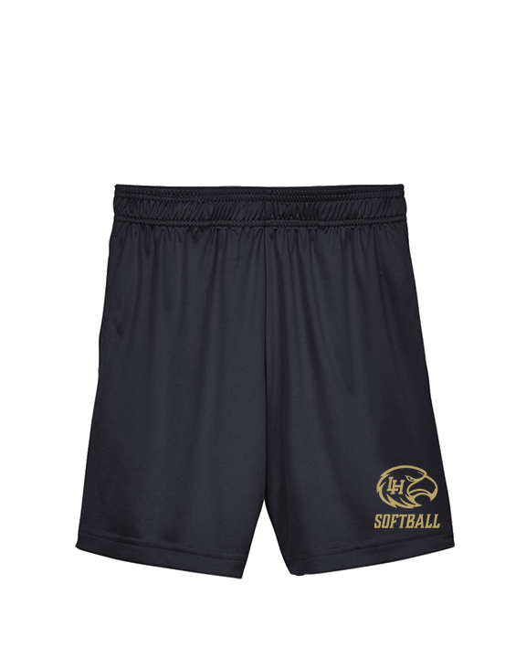 Laguna Hills HS Softball Logo Darks - Youth Training Shorts