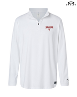 Lake Gibson HS Football Border - Mens Oakley Quarter Zip