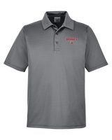 Lake Gibson HS Football Border - Mens Polo