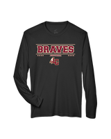 Lake Gibson HS Football Border - Performance Longsleeve