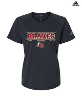 Lake Gibson HS Football Border - Womens Adidas Performance Shirt