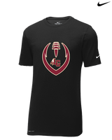 Lake Gibson HS Football Full Football - Mens Nike Cotton Poly Tee