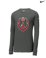 Lake Gibson HS Football Full Football - Mens Nike Longsleeve