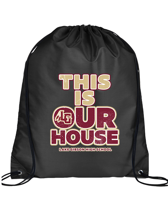 Lake Gibson HS Football TIOH - Drawstring Bag