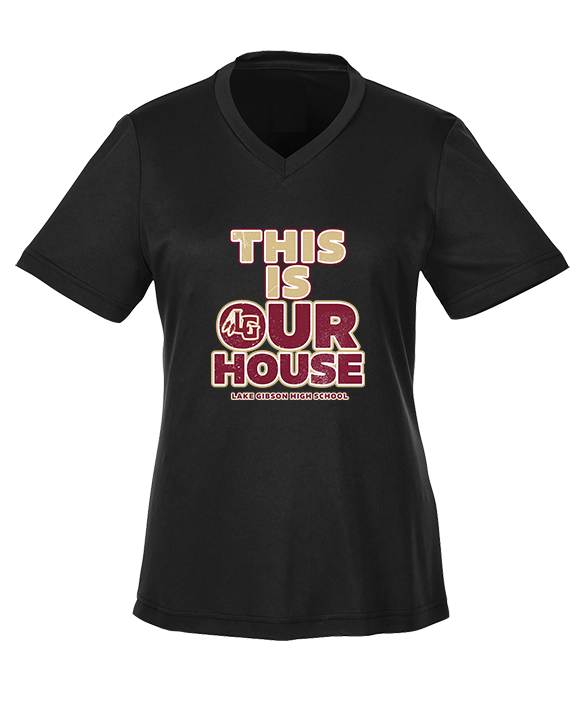 Lake Gibson HS Football TIOH - Womens Performance Shirt