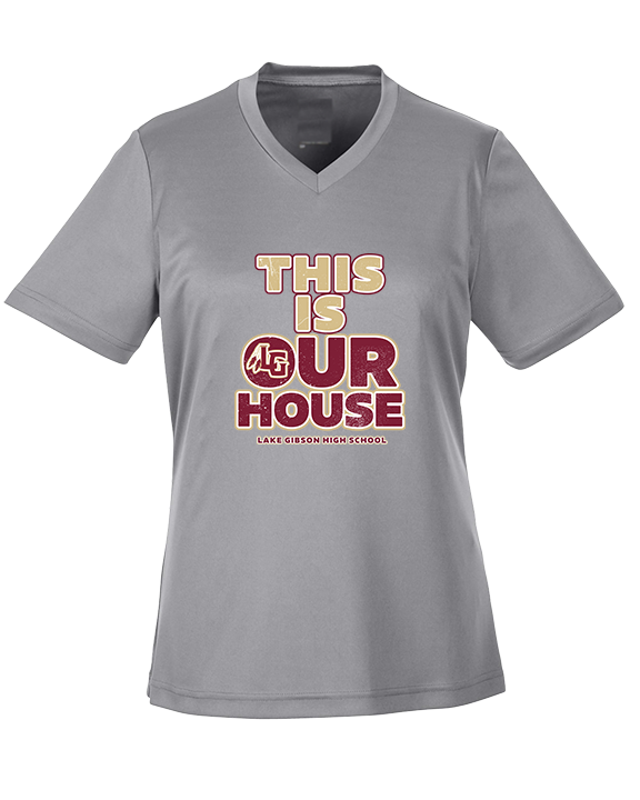 Lake Gibson HS Football TIOH - Womens Performance Shirt