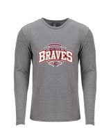 Lake Gibson HS Football Toss - Tri-Blend Long Sleeve