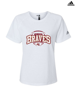 Lake Gibson HS Football Toss - Womens Adidas Performance Shirt