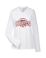 Lake Gibson HS Football Toss - Womens Performance Longsleeve
